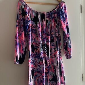 Lilly Pulitzer Multicolor Patterned romper size small